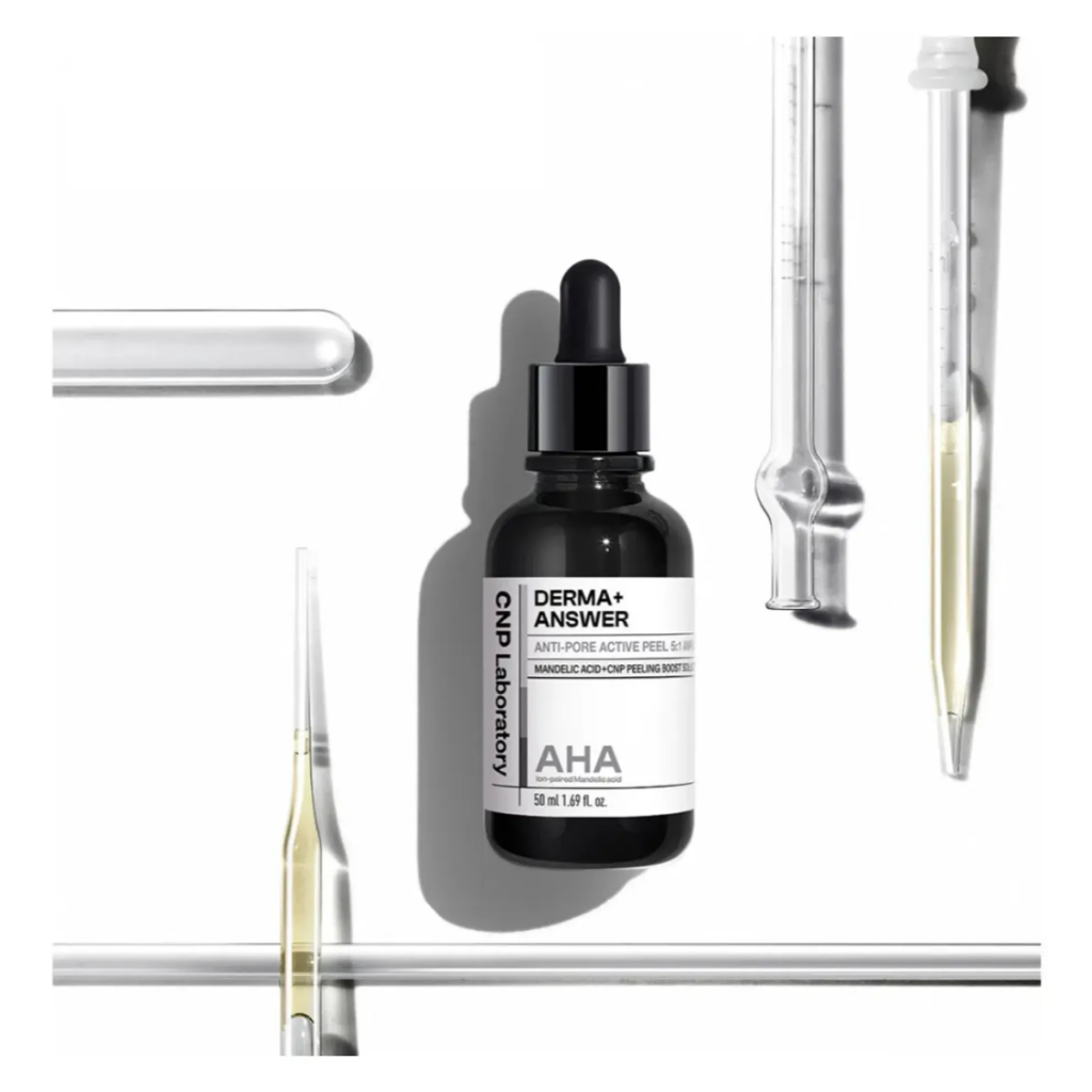 Tinh chất thu nhỏ lỗ chân lông AHA giúp da mịn màng CNP Derma Answer Anti-Pore Active Peel Ampule
