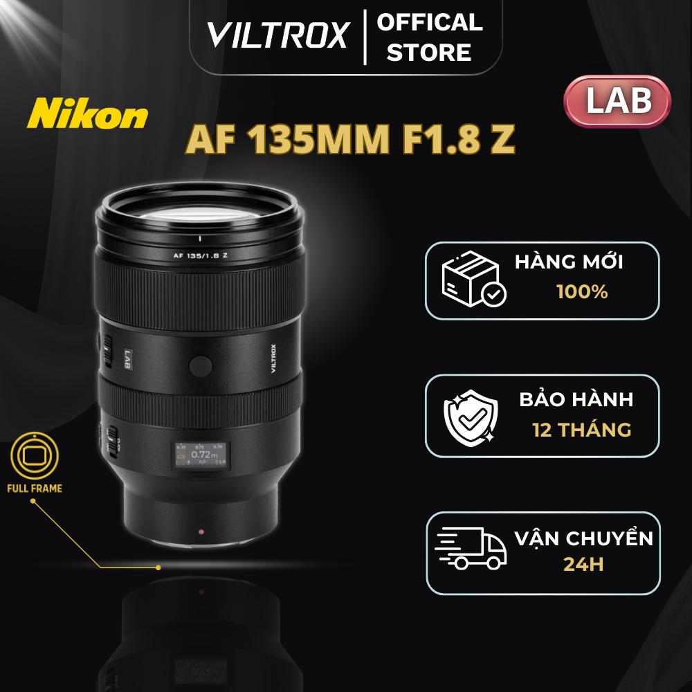 Ống kính Viltrox AF 135mm F1.8 LAB Nikon Z