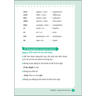 Sách - Sổ tay tiếng anh cấp 3 - All in one - MCBooks Chính Hãng