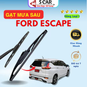 Lưỡi Gạt Mưa Sau Xe Ô Tô Ford Escape 2001-2008, 2009-2013 gạt nước sau xe vừa khít xe siêu bền,siêu sạch