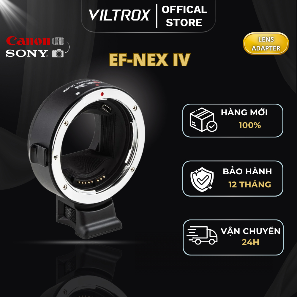 Ngàm chuyển Viltrox EF-NEX IV