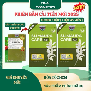 Trà Thảo Mộc Giảm Cân Slimming Care X3 [ 1 hộp 38 viên ] NEW 2025