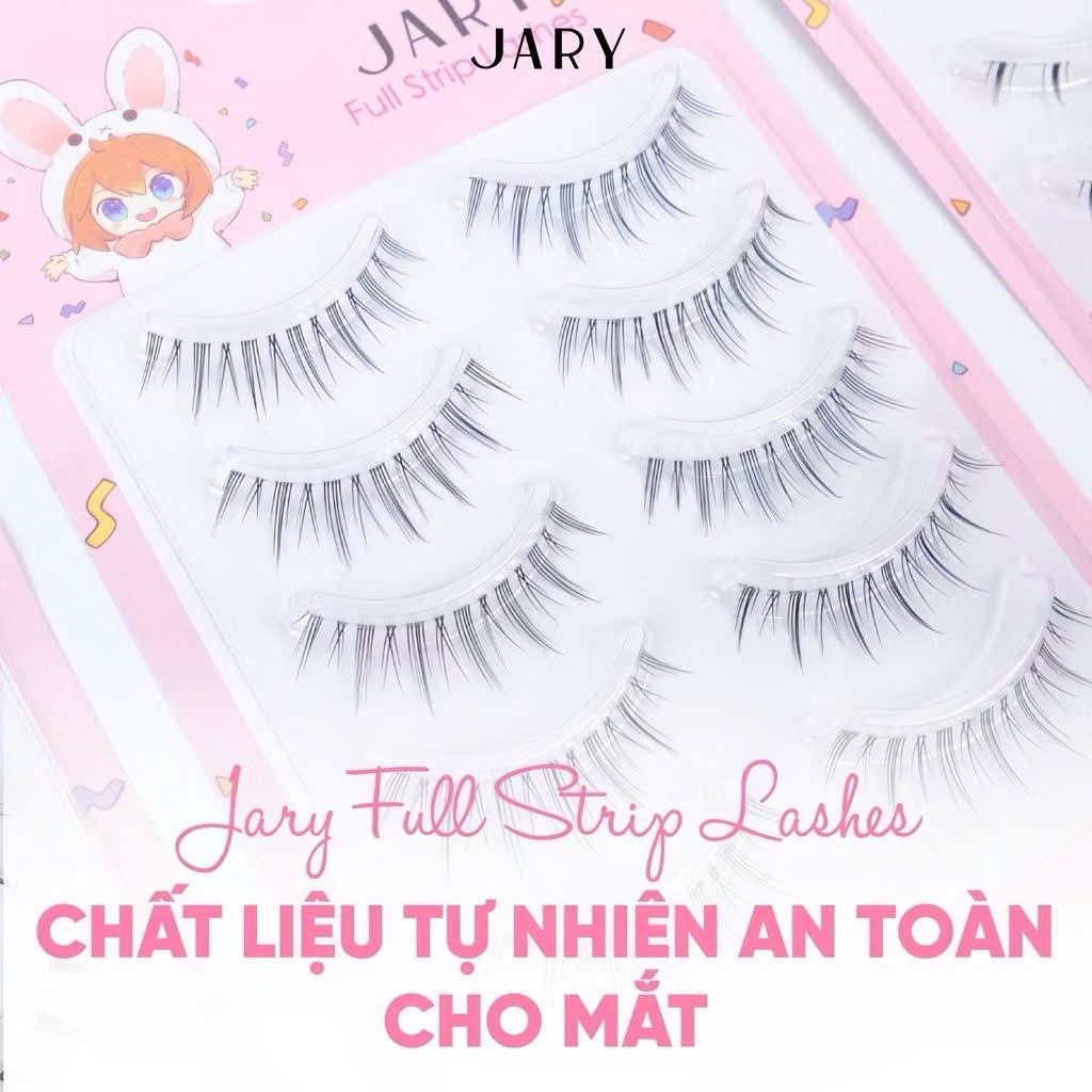 Lông Mi Giả Nguyên Dây JARY Gân Trong, Tự Nhiên Như Mi Thật | NHÍM HOUSE