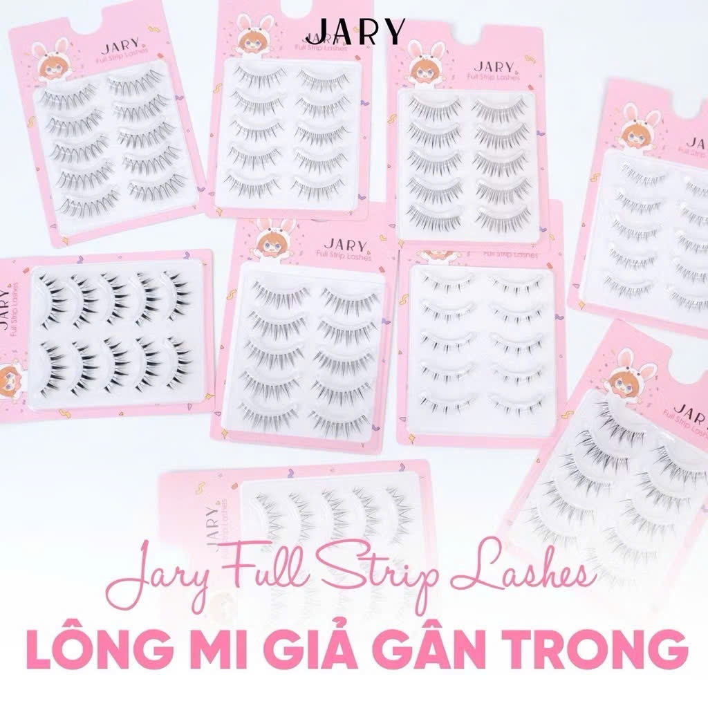 Lông Mi Giả Nguyên Dây JARY Gân Trong, Tự Nhiên Như Mi Thật | NHÍM HOUSE