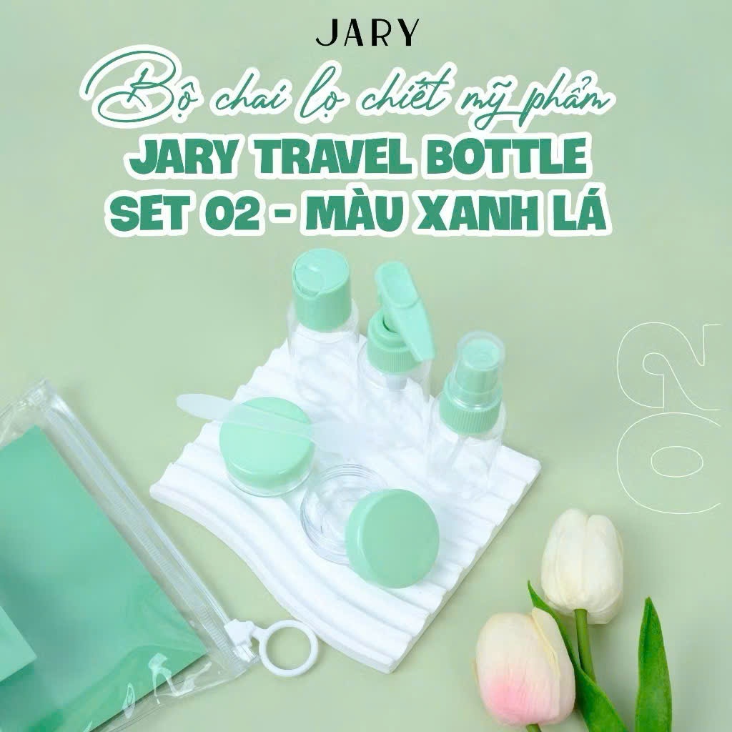 Bộ Chiết Mỹ Phẩm JARY Du Lịch Tiện Lợi Nhỏ Gọn Dễ Mang Theo | NHÍM HOUSE
