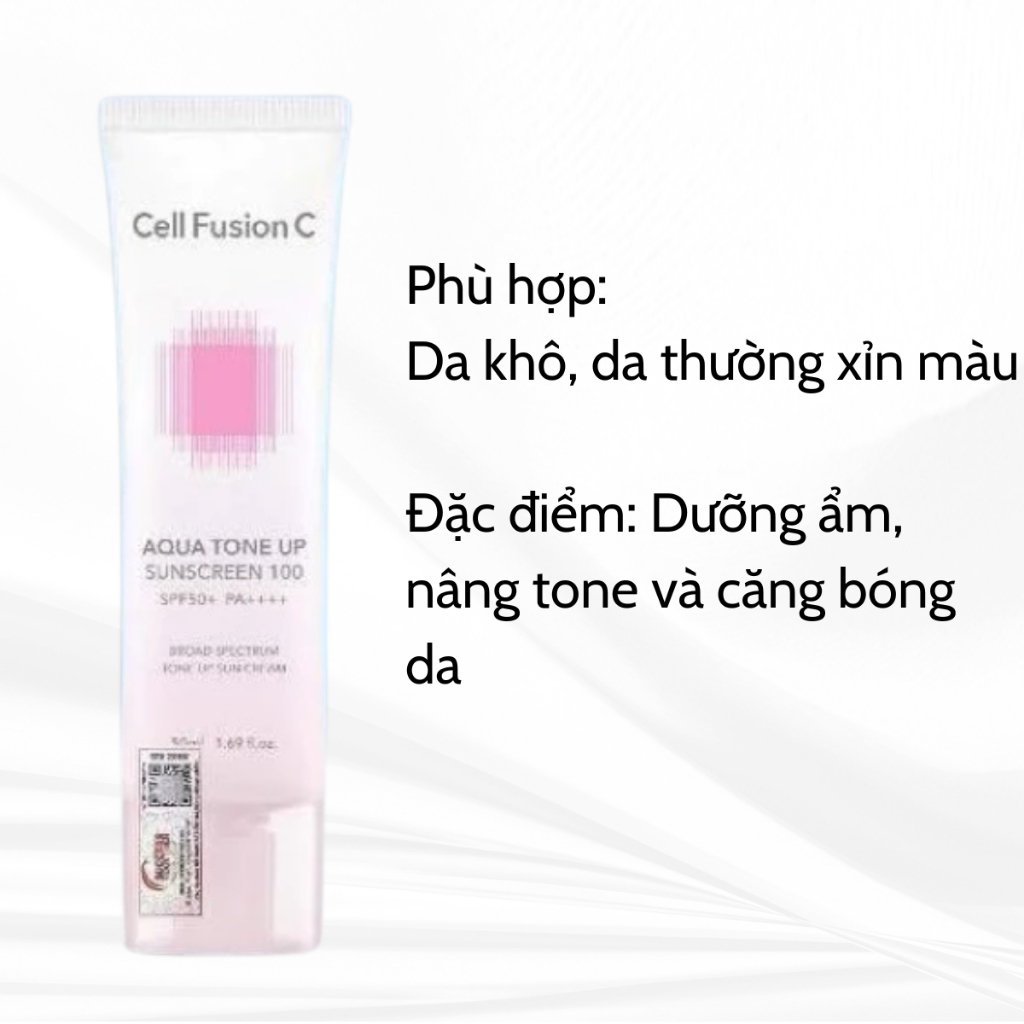 [HÀNG CTY] Kem Chống Nắng Cell Fusion C  Suncream 100 SPF 50+ (35ml/50ml) đủ màu