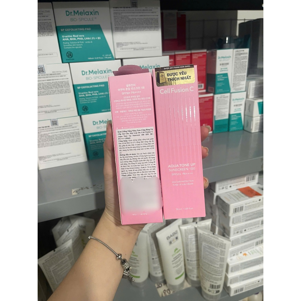 [HÀNG CTY] Kem Chống Nắng Cell Fusion C  Suncream 100 SPF 50+ (35ml/50ml) đủ màu