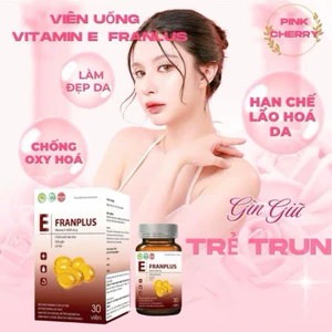 Viên uống Vitamin E 4000mcg Omega 3 Giúp trắng da, tăng cường miễn dịch, làm đẹp da, trẻ hóa hiệu quả - Hộp 30 viên