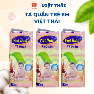 Tã Bỉm Quần Giá Rẻ Việt Thái Made in Việt Nam M40/L36/XL32