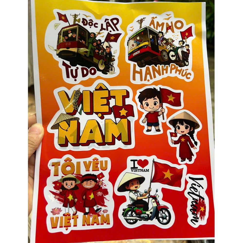 Sticker việt nam - Giá Tốt, Sale Tháng 08, Ship 0 Đồng | Shopee Việt Nam