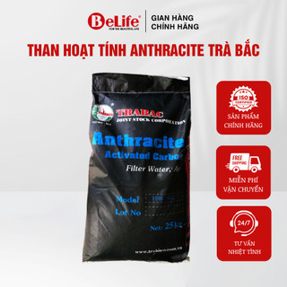 Than hoạt tính AnthraticeTrà Bắc vật liệu lọc nước giếng khoan, nước máy (25Kg)