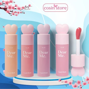 Son Kem Má Hồng 2in1 4U2 Dear Me Liquid Blush 3.7g Lì Mịn, Căng Mọng Chuẩn Thái Lan Cosin Store