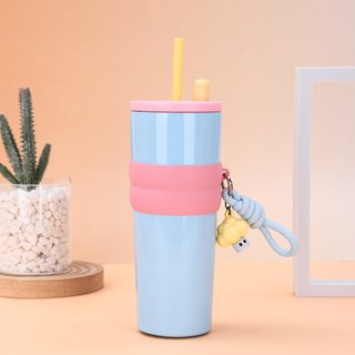 SUBOGDG Bình Giữ Nhiệt Bottle Có Dây Quai Tiện Lợi, Giữ Nhiệt 12 Tiếng, Chất Liệu Cao Cấp An Toàn Có Nắp Chặn Bụi Bẩn