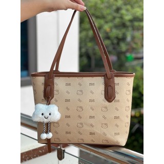 Túi Tote Hello Kitty màu Nâu chính hãng MITIPA