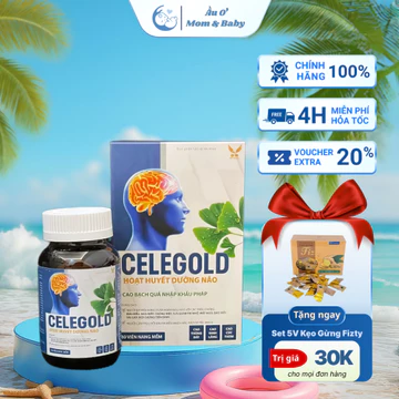 [SIÊU RẺ + QUÀ 30K] Hoạt Huyết Dưỡng Não CELEGOLD Hỗ Trợ Hoạt Huyết Tăng Cường Tuần Hoàn Máu