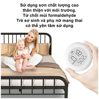 Panda Giường sắt Lắp ráp giường sắt chịu lực 1m/1m2/1m5/1m8 Nhiều kích cỡ Làm dày và gia cố