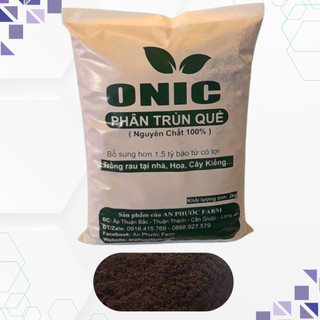 Phân trùn quế bột 2kg - 5kg - 10kg (Phân hữu cơ giàu dinh dưỡng)