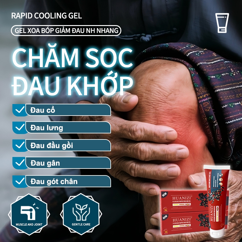 2 hộp HÀNG chuẩn kem massage Xương HUANIZI CHONDROITIN soky –Gel HUANI ZXoa Bóp Hỗ Trợ Thư Giãn, Phục Hồi Đau Xương Khớp