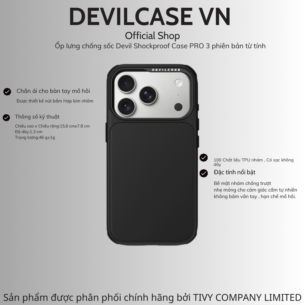 Ốp lưng chống sốc DEVILCASE Devil Shockproof Case PRO 3 phiên bản từ ...
