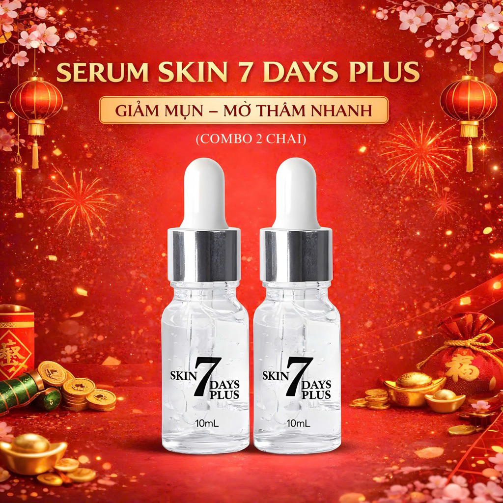 Serum giảm mụn thâm - Skin 7 Days Plus - 10ml