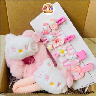 [Hộp vừa] Set quà nhỏ tặng sinh nhật hello kitty xanh dương: quà 14/2, quà 8/3, 20/10 [S2]