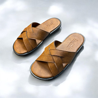 Dép Quai Chéo Đế Đúc Cao Cấp, Phong Cách Nam Tính, Trẻ Trung, Năng Động Phù Hợp Với Mọi Outfit [ Xịn 2 , [ B]