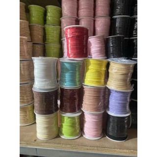 Ruy Băng Sợi Da Lộn [ 3mm*45m ], Sợi Ruy Băng Xốp Làm Dây Buộc, Gói Quả, Gói Hoa, Thắt Nơ, Buộc Bánh