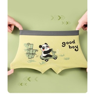 [BT37 Hàng mới 2026] Combo 4 quần sịp đùi cho bé trai, quần boxer cho bé trai chất liệu cotton cao cấp mềm mại