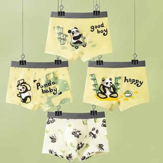 [BT37 Hàng mới 2026] Combo 4 quần sịp đùi cho bé trai, quần boxer cho bé trai chất liệu cotton cao cấp mềm mại