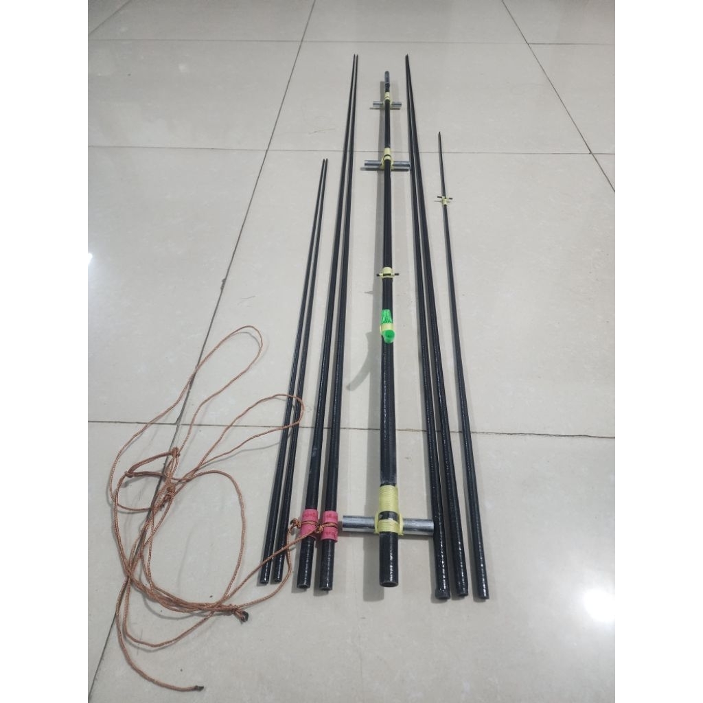 💥 KHUNG DIỀU 2.5M ĐUÔI CÁ. NAN XOẮN 💥