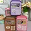 Két Sắt Mini Bỏ Ống Heo Tiết Kiệm Cho Bé Hình Kuromi, Labubu, Capypara, Baby Three Dùng Chìa Khóa HaDa Kids