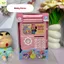 Két Sắt Mini Bỏ Ống Heo Tiết Kiệm Cho Bé Hình Kuromi, Labubu, Capypara, Baby Three Dùng Chìa Khóa HaDa Kids