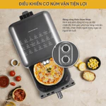 Nồi Chiên Không Dầu Bluestone AFB-5858, Giỏ Chiên Kính 7.0Lít - 1800W, Núm Cơ Dễ Sử Dụng, BH Chính Hãng 2 Năm -Mejia — ảnh 5