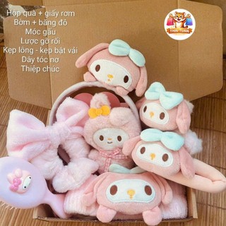 [Hộp lớn] Set Quà Melody Dễ Thương - Tặng Sinh Nhật, Valentine 14/2, 8/3, 1/6, 20/10 [S2]