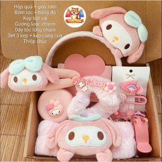 [Hộp lớn] Set Quà Melody Dễ Thương - Tặng Sinh Nhật, Valentine 14/2, 8/3, 1/6, 20/10 [S2]