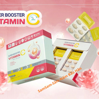 [ Hàng Mới Về ] Viên Uống Bổ Sung SUPER BOOSTER VITAMIN C Làn Da Sáng Khỏe Chuẩn Hàn
