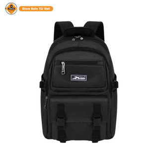 Balo Học Sinh Thời Trang Chống Thấm Nước Black Blue XBags XB3203 – Phong Cách Teen, Màu Trung Tính, Nam Nữ Đeo Đều Đẹp!