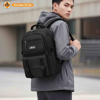 Balo Học Sinh Thời Trang Chống Thấm Nước Black Blue XBags XB3203 – Phong Cách Teen, Màu Trung Tính, Nam Nữ Đeo Đều Đẹp!
