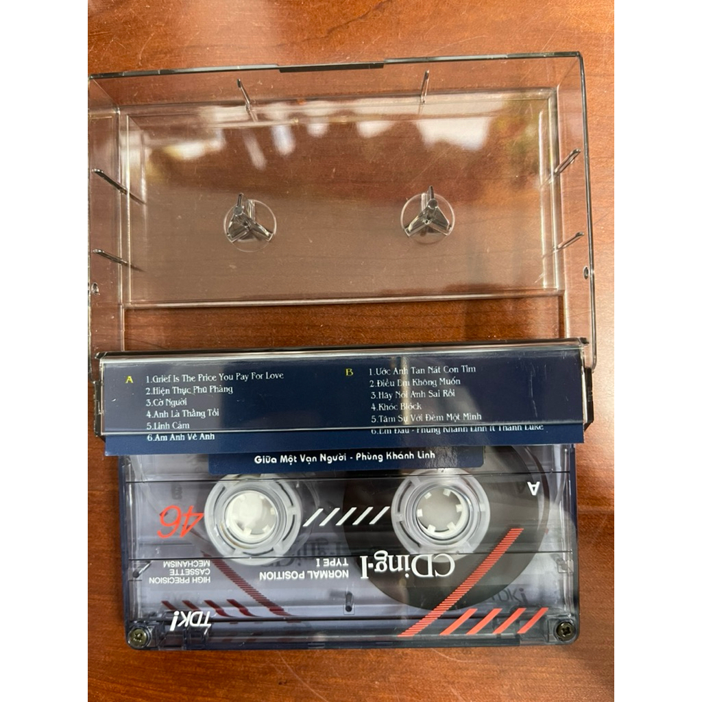 Băng Cassette Phùng Khánh Linh - Giữa Một Vạn Người