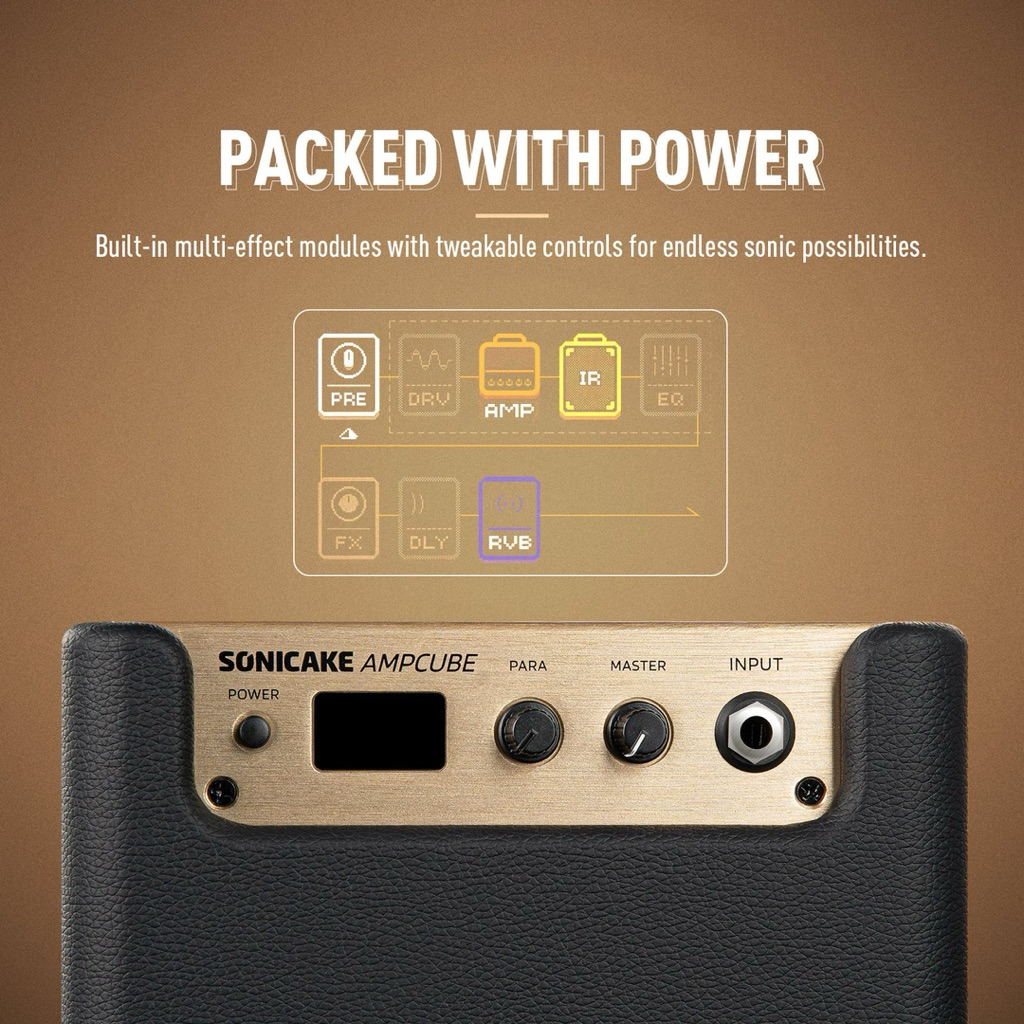 Amplifier Sonicake AmpCUBE công suất 10w có bluetooth