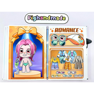 Đồ chơi bóc dán Búp bê Kpop Demon 5 nhân vật siêu nhiều trang phục 🤩 - búp bê giấy Avatar World