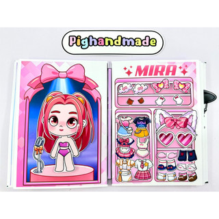 Đồ chơi bóc dán Búp bê Kpop Demon 5 nhân vật siêu nhiều trang phục 🤩 - búp bê giấy Avatar World