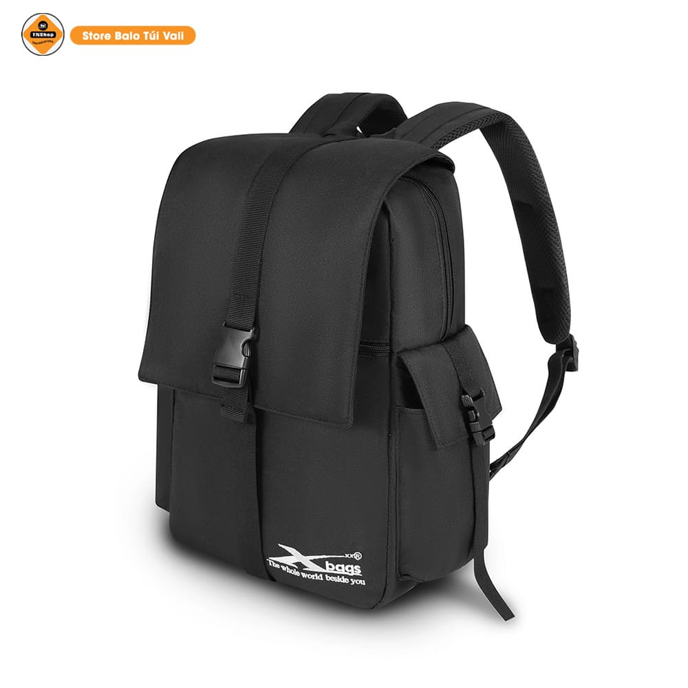 Balo Thời Trang Cao Cấp Xbags Modern Xb 2007 Màu Đen – Rộng Rãi,Có Ngăn Laptop, Đi Học Đi Làm!