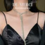 Vòng Cổ Hai Lớp Đính Kim Cương De Merci Accessories Lấp Lánh Siêu Sáng Sang Trọng DC057