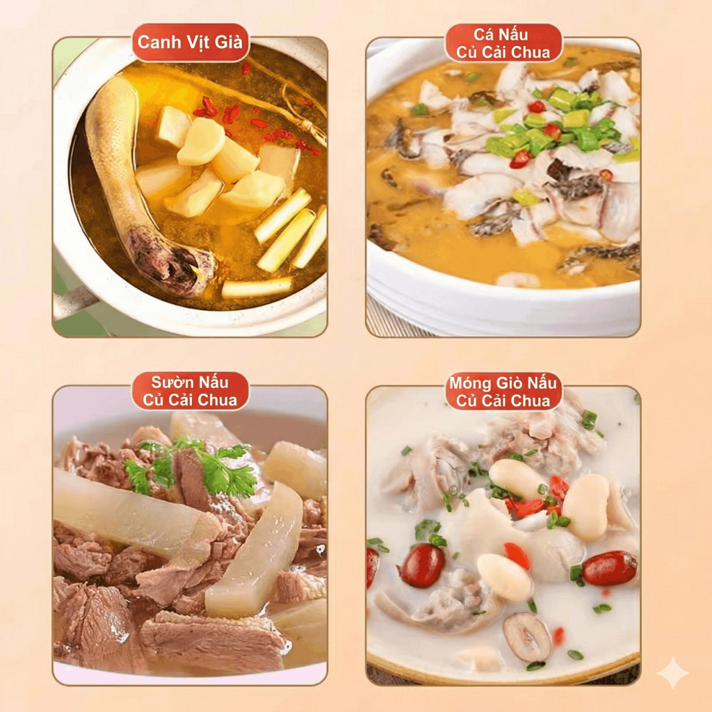 Gia Vị Hầm Canh Vịt Già Kiều Đầu Qiaotou 400g - Hầm Thịt Vịt Mềm Ngọt Không Hôi, Vị Chua Thanh Đậm Đà Luka Food
