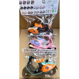 Đồ Chơi Xe Mô Tô ,Xe vecpa mô hình Motor Set Cho Bé 3+, Đồ Chơi Trí Tuệ Cho Trẻ Em
