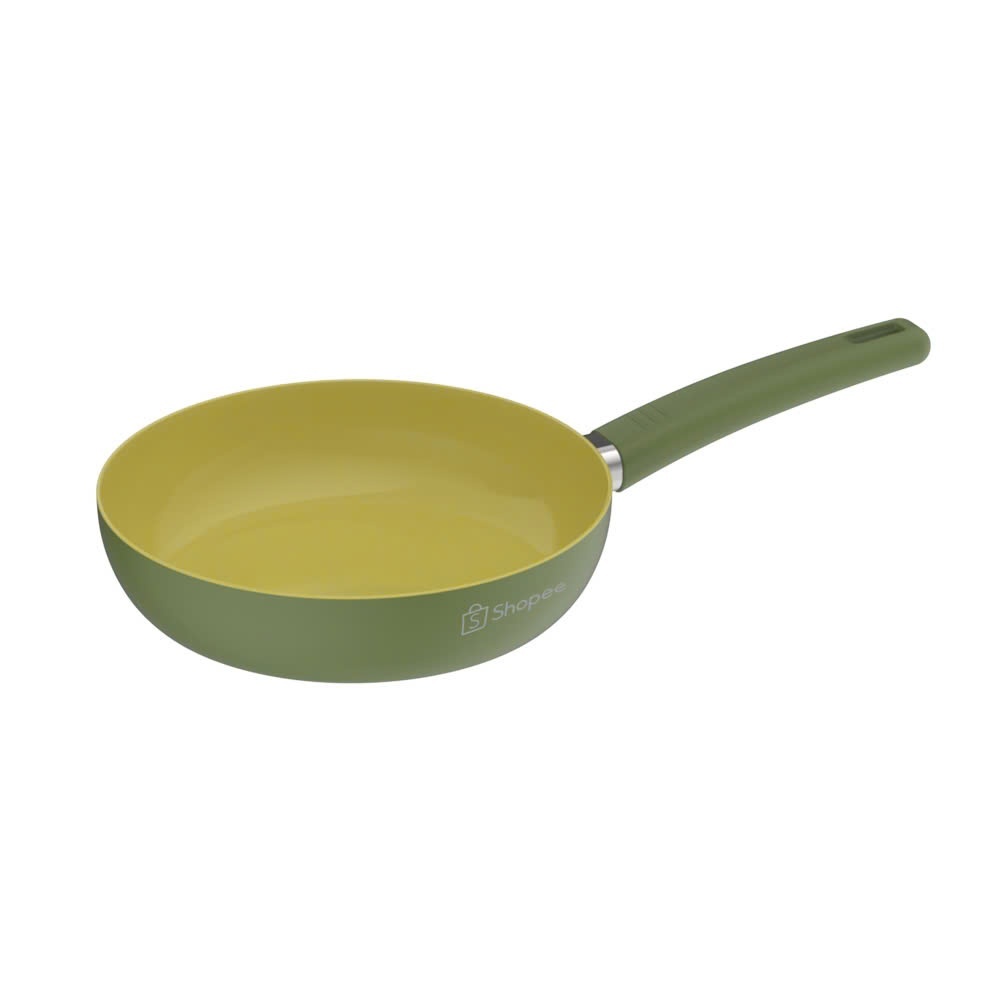 ( Độc quyền chỉ có trên Shopee) Chảo chống dính Ceramic CeraTitan Elmich Olive EL5983 size 24,26cm