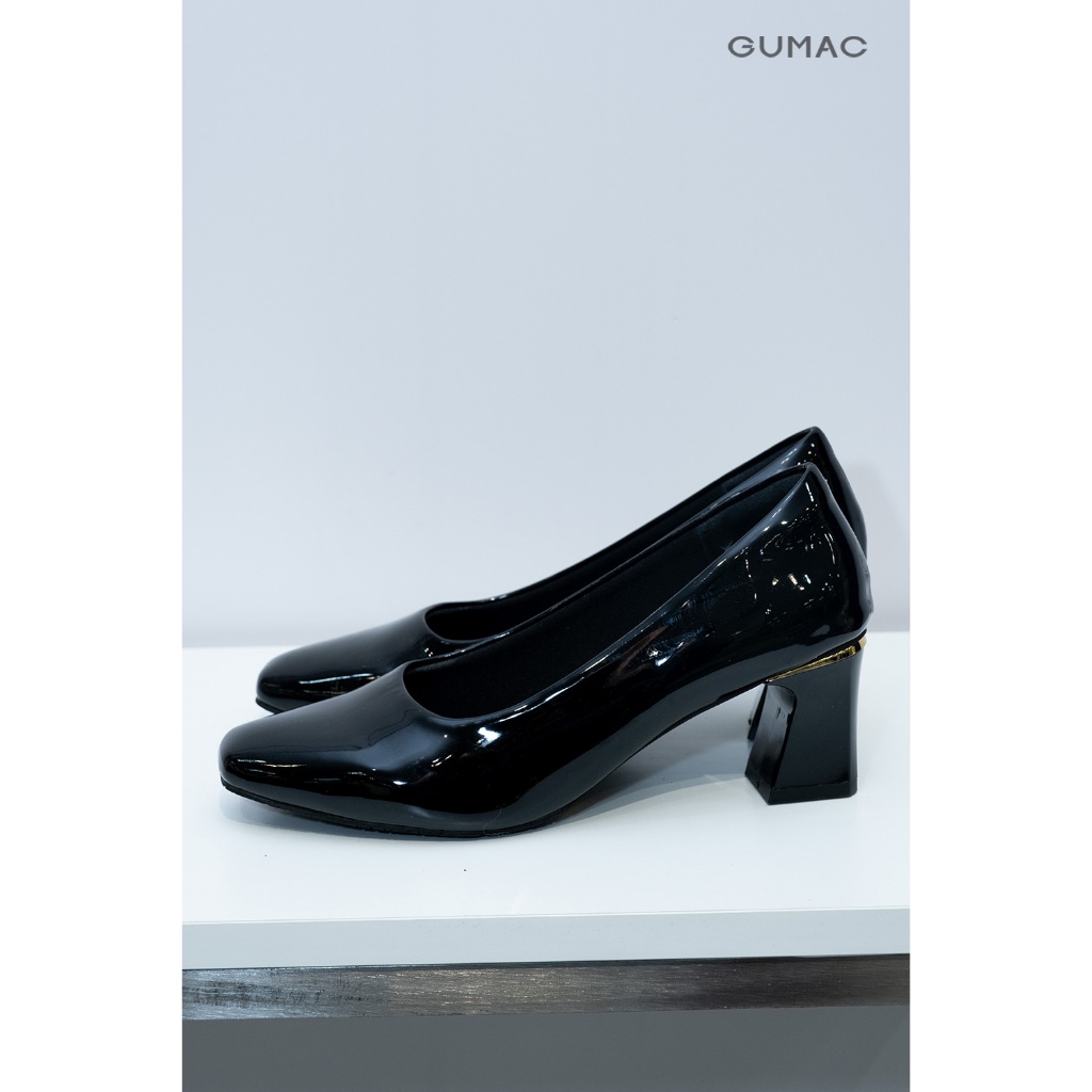 Giày Búp Bê Nữ Da Bóng Thời Trang GUMAC GF10033