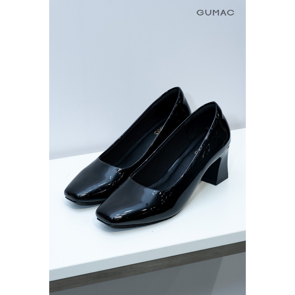 Giày Búp Bê Nữ Da Bóng Thời Trang GUMAC GF10033