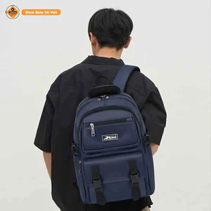Balo Trung Học Chống Nước Thời Trang Xbags Dark Blue XB3202 – Balo Teen Chắc Chắn, Bền Bỉ, Chịu Lực Tốt!